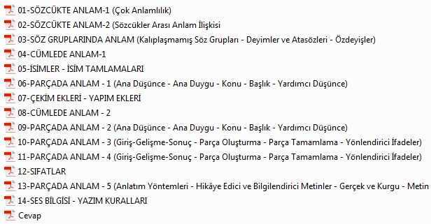 5. Sınıf DYK