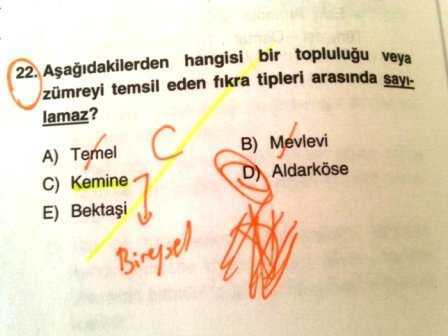 ÖABT Örnek Sorular (4)