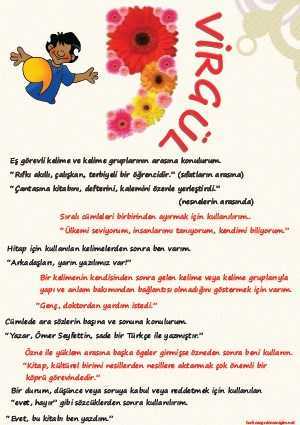 Virgül Afişi