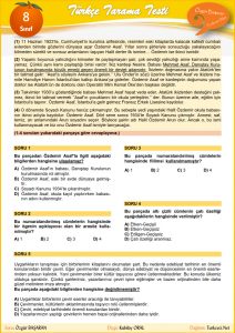 Türkçe 8
