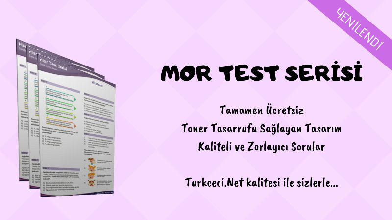 8. Sınıf Mor Test Serisi – Tüm Liste