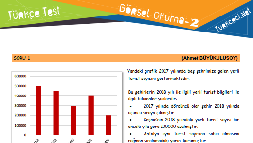 Türkçe Görsel Okuma Testi – 2