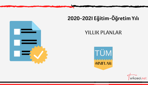 2020-2021 Türkçe Dersi Yıllık Planlar